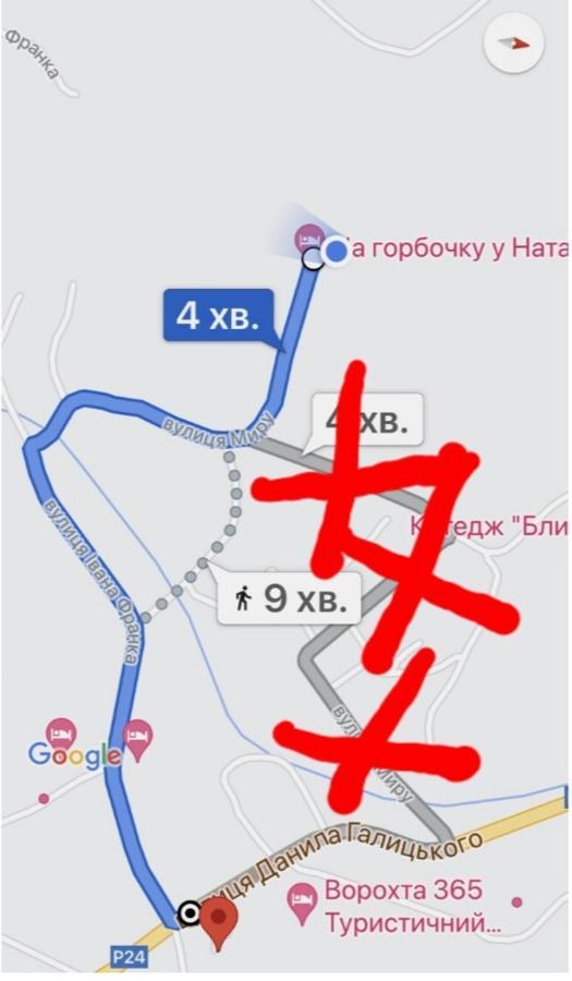 Na Gorbochku U Natali 호텔 보로크타 외부 사진